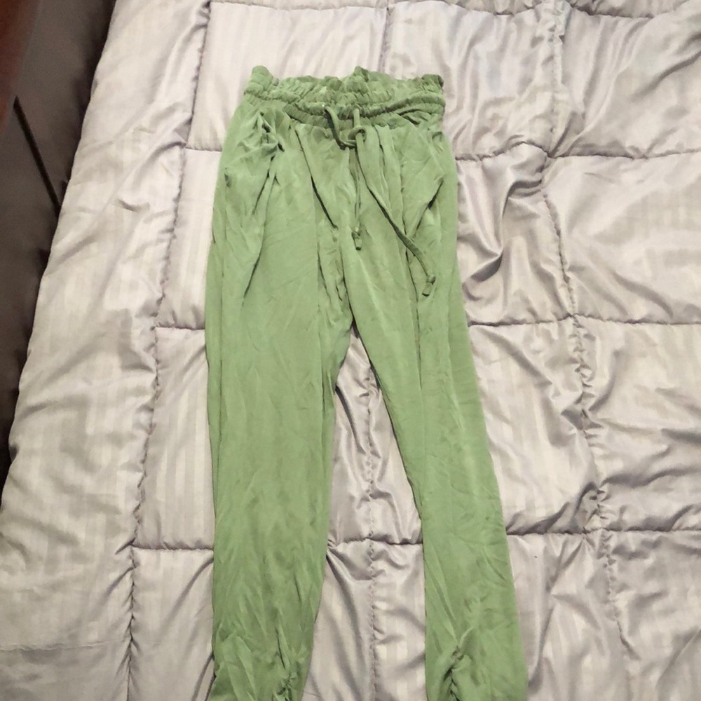 Greeen dressy pants